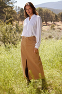 NYDJ Corduroy Skirt In Sand Stone (New)
