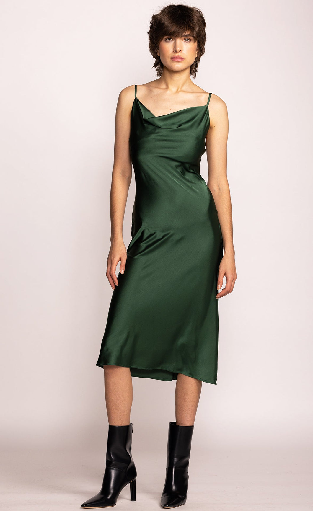 Pink Martini Green Slip Dress (NWT)