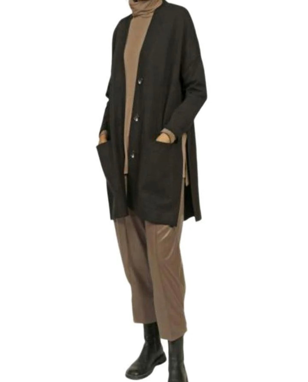 Ayrtight Black Cardigan (New)