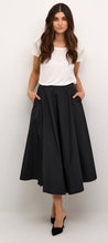 Culture Black Satin Full Skirt (New)