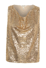 Part Two Gold Sequin Top (New)