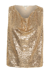 Part Two Gold Sequin Top (New)