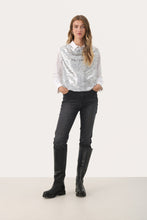 Part Two Silver Sequin Top (New)