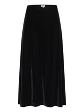 Part Two Black Velvet Skirt (New)