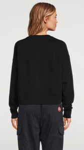 Canada Goose Muskoka Relaxed Black Crewneck