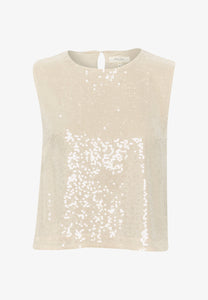 Part Two Ivory Sequin Top (New)