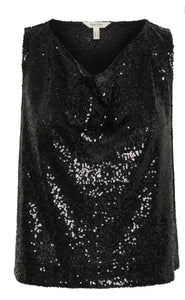 Part Two Black Sequin Top (New)