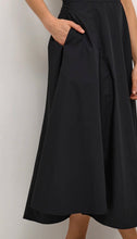 Culture Black Satin Full Skirt (New)