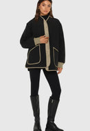 Madison The Label Black & Sage Jacket (New)