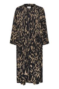 Part Two Black Ikat Print Dress (New)
