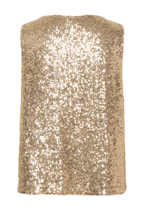 Part Two Gold Sequin Top (New)