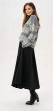 Culture Black Satin Full Skirt (New)