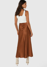 Madison The Label Chocolate Midi Skirt (NWT)