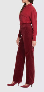 NYDJ Velveteen Trousers In Wild Current (New)