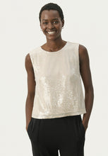 Part Two Ivory Sequin Top (New)