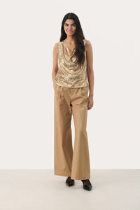 Part Two Gold Sequin Top (New)