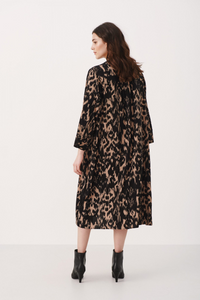 Part Two Black Ikat Print Dress (New)