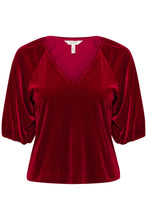 Part Two Red Velvet Top (New)