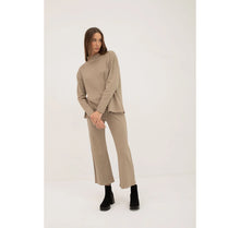 Mus & Bombon Beige Check Sweatshirt (New)