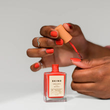 BKIND Vegan & 21 Free Nail Polish In Sunburn (Deep Bright Red)