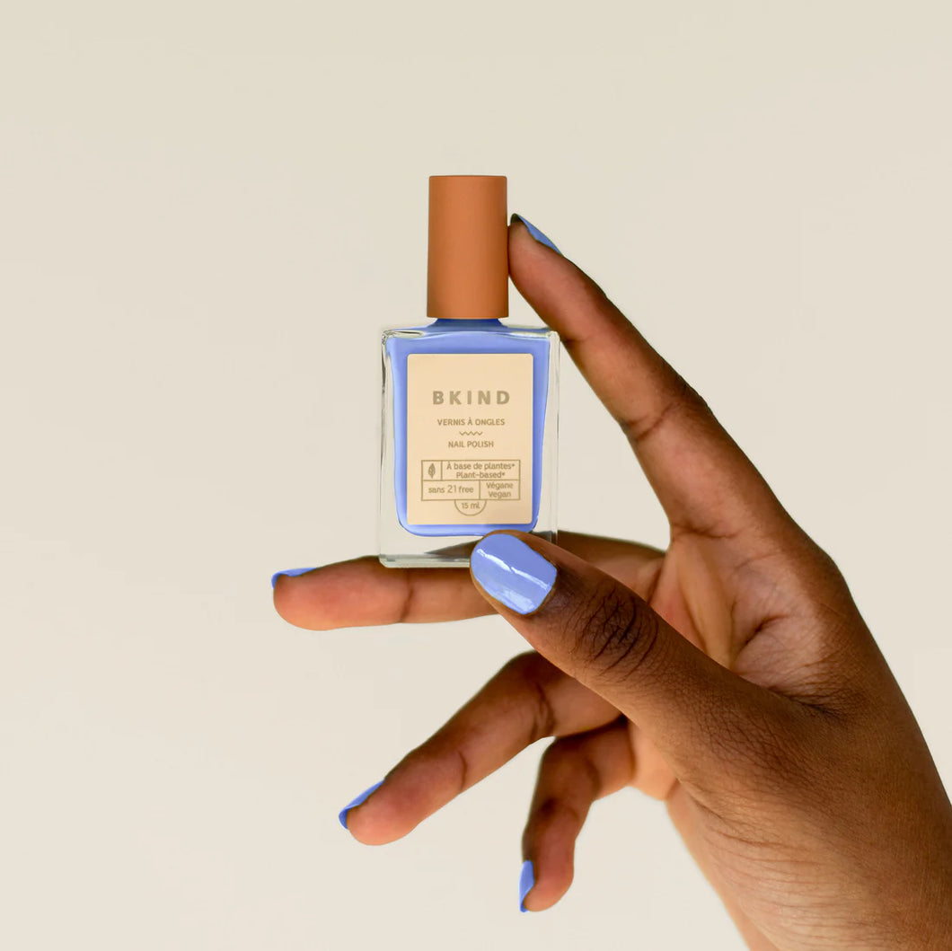 BKIND Vegan & 21 Free Nail Polish In Marco Polo (Cornflower Blue)