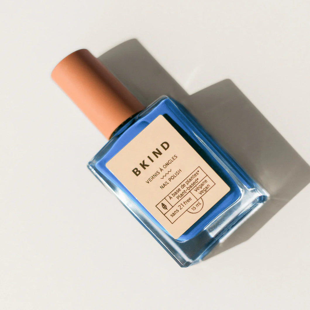 BKIND Vegan & 21 Free Nail Polish In Sauble Beach (Royal Blue)
