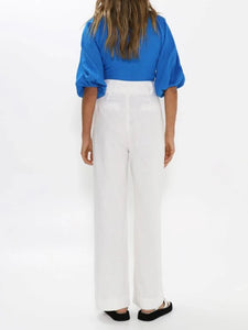 Madison The Label Crop Sea Blue Top (NWT)