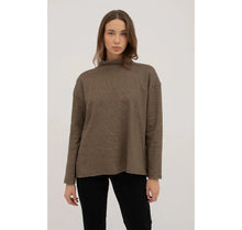 Mus & Bombon Brown Check Sweatshirt (New)