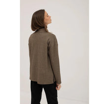 Mus & Bombon Brown Check Sweatshirt (New)