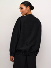 Kaffe Black Bomber Jacket (New)