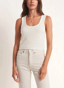 Z Supply White Knit Tank Top (NWT)