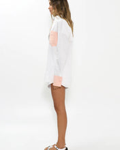 Madison The Label White Blouse With Stripes (NWT)