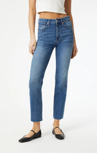 Mavi Viola High Rise Slim Straight Leg Jeans in Recycled Blue (NWT)