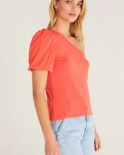 Z Supply One Shoulder Top In Firecracker (NWT)