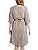 M - Made In Italy Taupe Striped Dress (NWT)