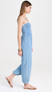 Z Supply Deep Indigo Jumpsuit (NWT)